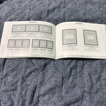 Pokémon Stamp Gold Silver Stockbook (Unused)