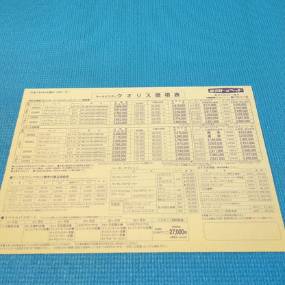 Quoris Catalog 3-Set 1999