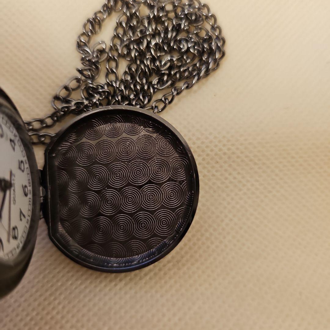 Unused item Blue Crow Design Pocket Watch Mini Watch Quartz Watch