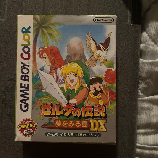 The Legend of Zelda: Dreaming Island DX Game Boy Color Complete Set