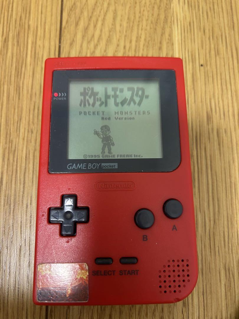Game Boy Pocket Red Pokemon Red Version