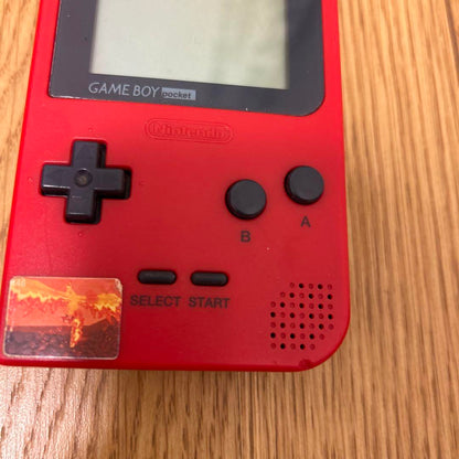 Game Boy Pocket Red Pokemon Red Version
