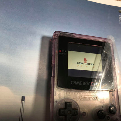 GAME BOY Clear Purple New Glass Screen Lens Polarizing Plate Replacement