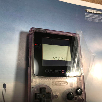 GAME BOY Clear Purple New Glass Screen Lens Polarizing Plate Replacement