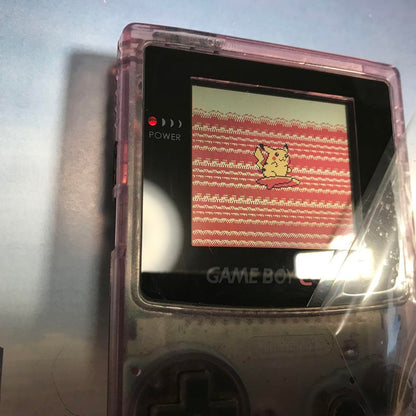 GAME BOY Clear Purple New Glass Screen Lens Polarizing Plate Replacement
