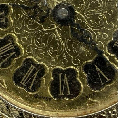 BVLER Hand-Wound Gold-Engraved Pocket Watch