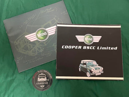 MINI COOPER BSCC Limited Catalog Set