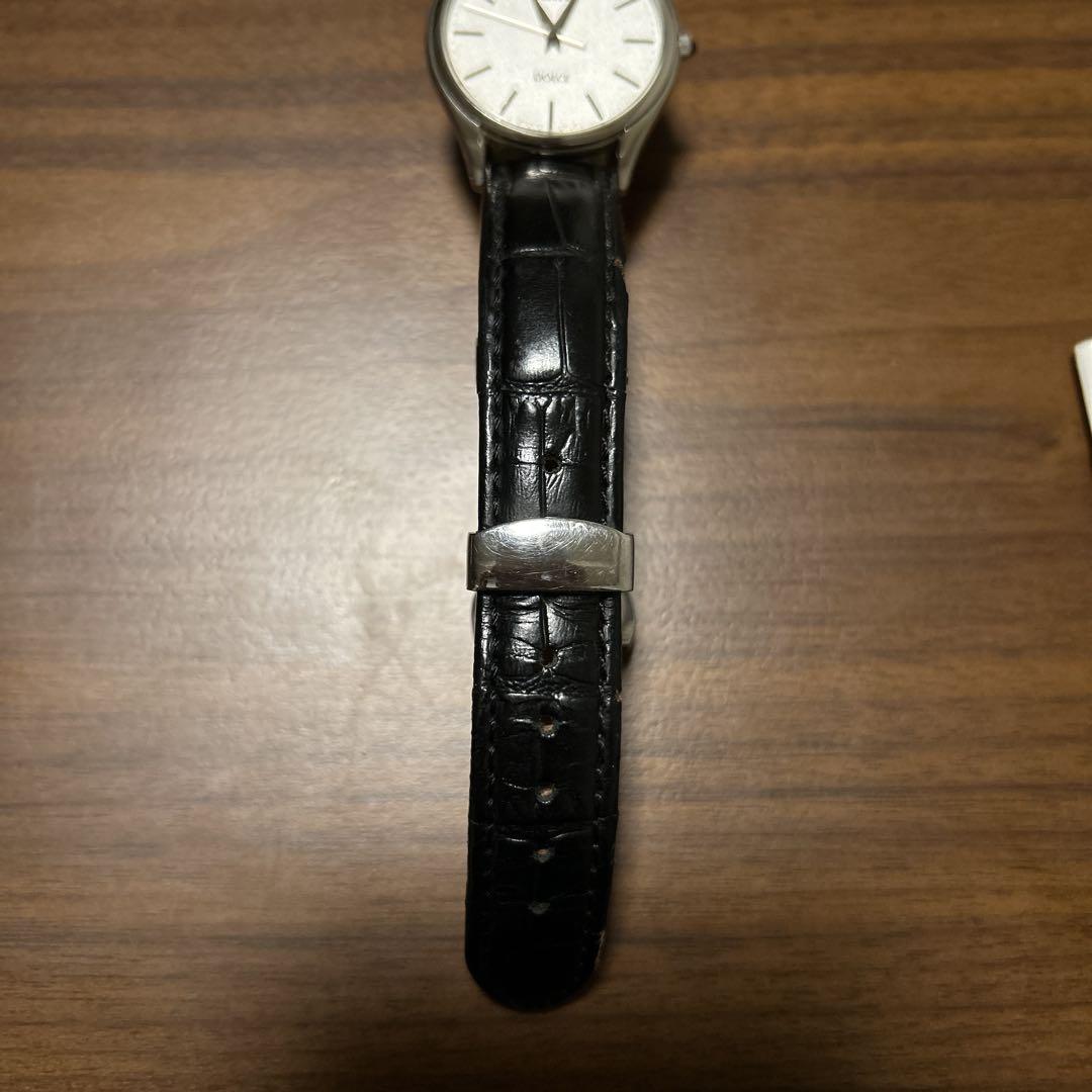 SEIKO DOLCE Analog Leather Black Watch