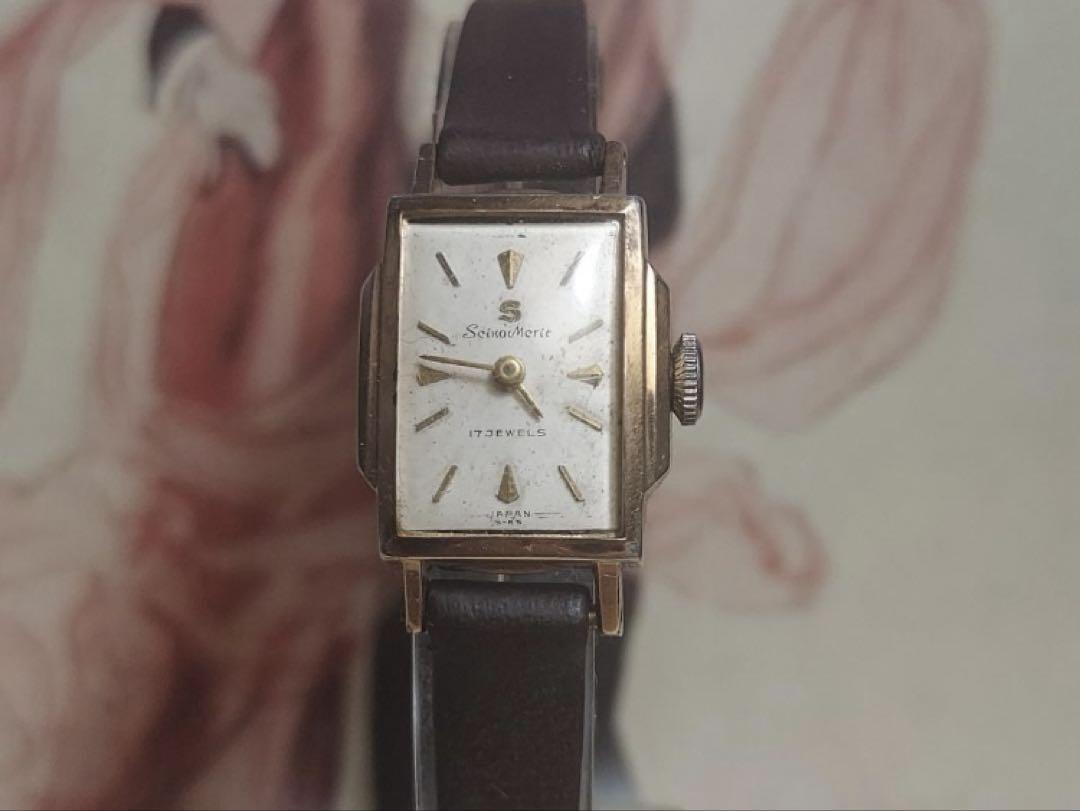 50s Antique Seiko Big S Merit 1950s Vintage