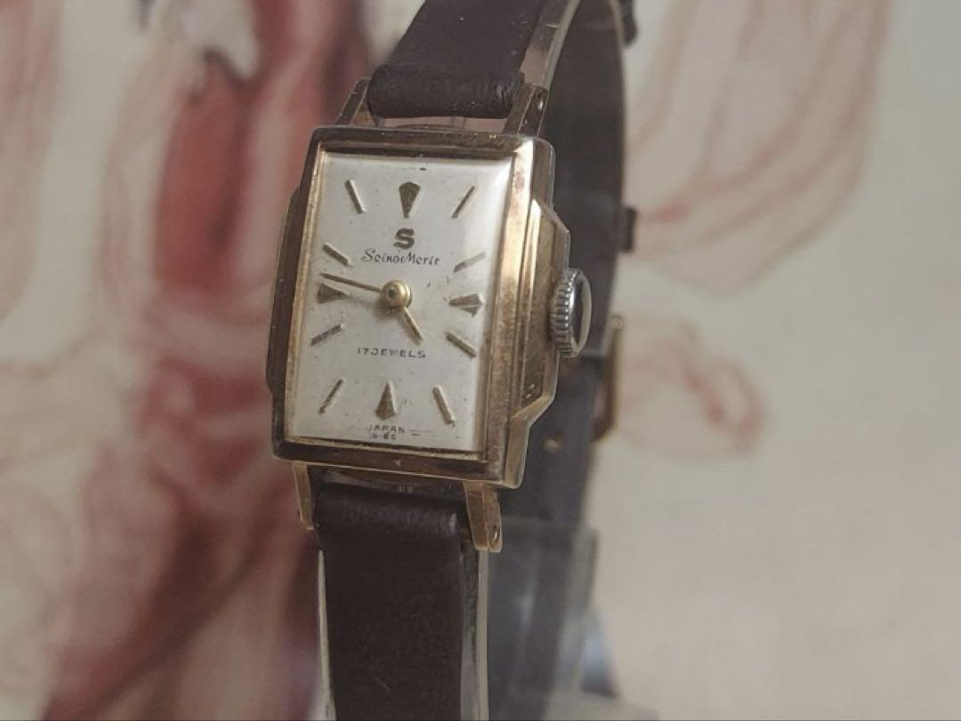 50s Antique Seiko Big S Merit 1950s Vintage