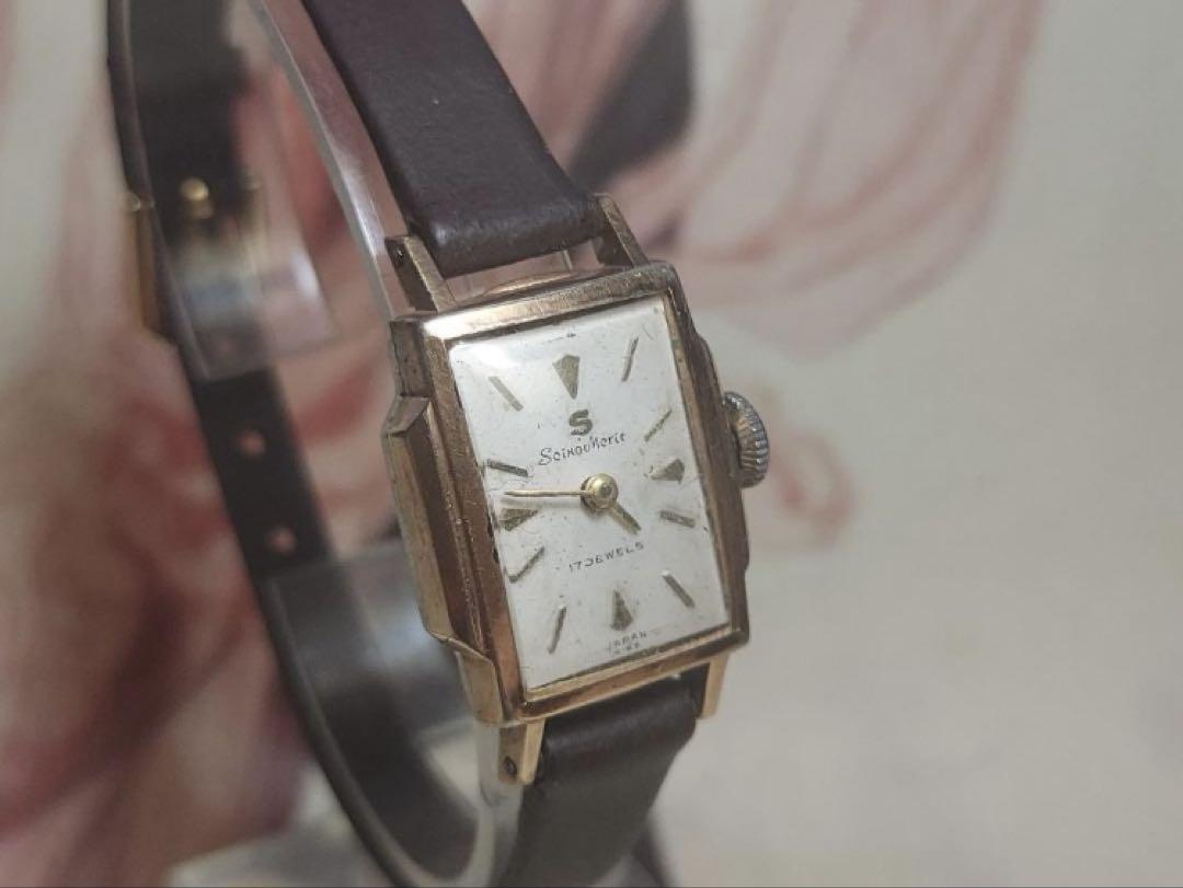 50s Antique Seiko Big S Merit 1950s Vintage