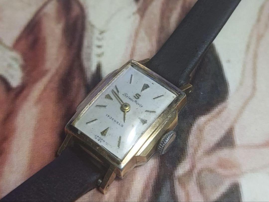 50s Antique Seiko Big S Merit 1950s Vintage