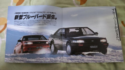 Rare Nissan Bluebird Old Car Catalog