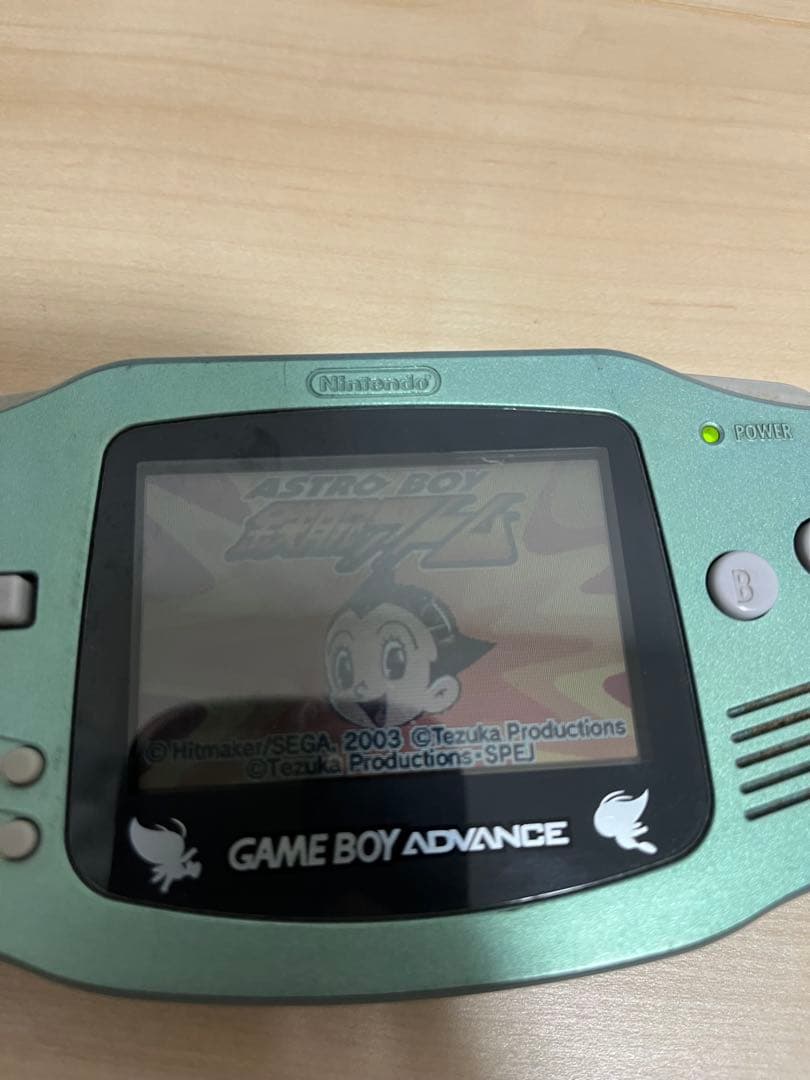 Used Overseas GBA Software Iron Arm Atom / Astro Boy GBA Tested