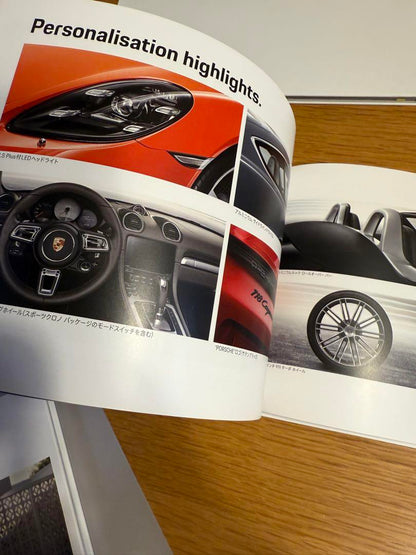 Porsche The 718 Catalog [Genuine Dealer Item)