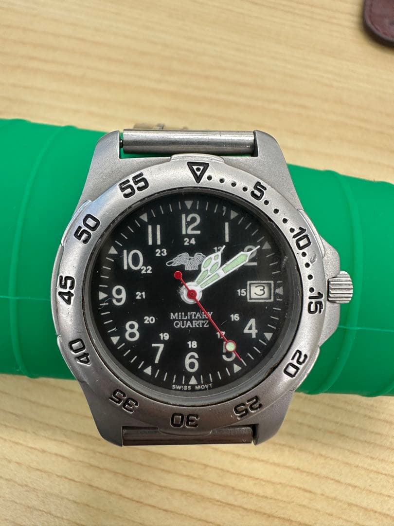 MILITARY Quartz Watch Black