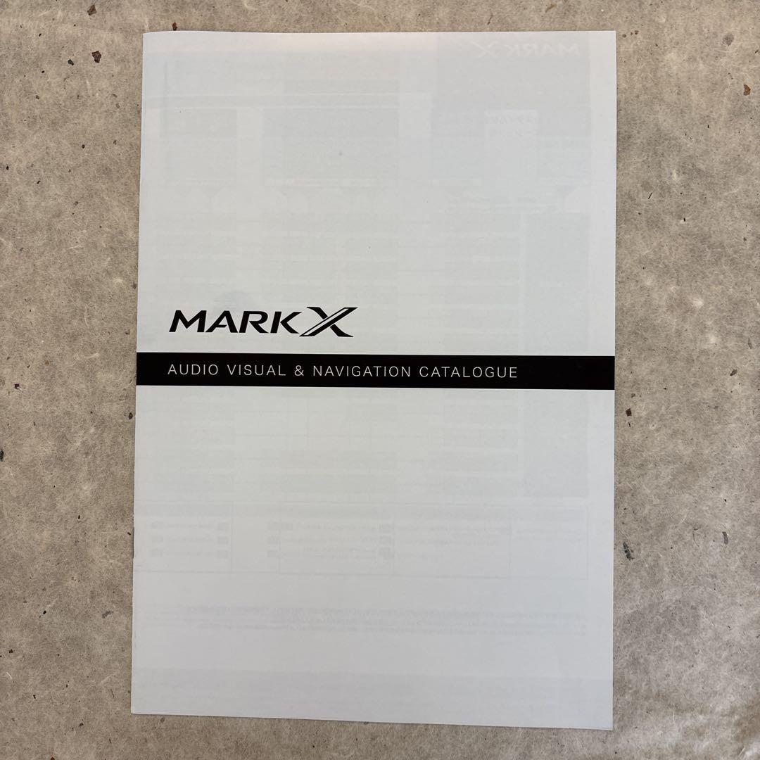 MARK X Audio Visual & Navigation Catalog