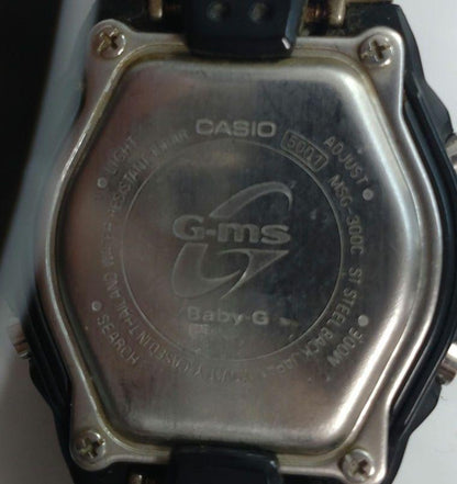 Battery Drain CASIO BABY-G G-ms MSG-300C