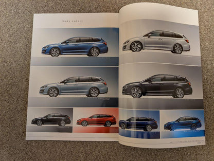 Subaru Levorg Catalog