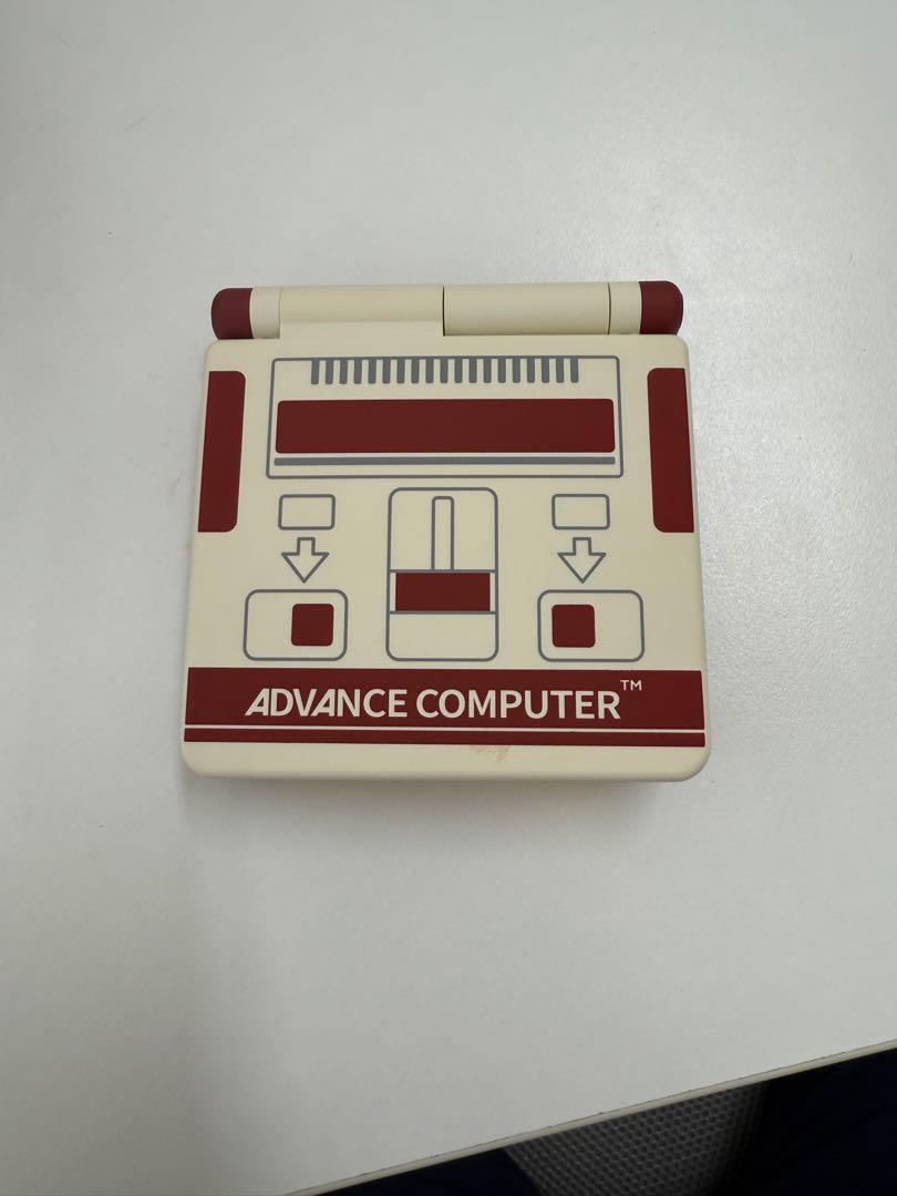 Rarity Item: Game Boy Advance SP Custom Parts in Famicom Style