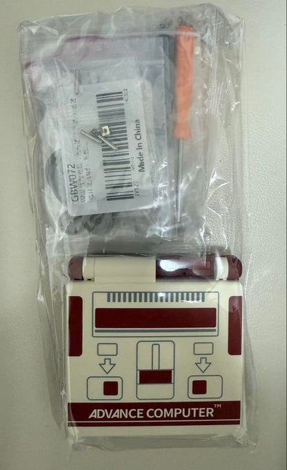 Rarity Item: Game Boy Advance SP Custom Parts in Famicom Style