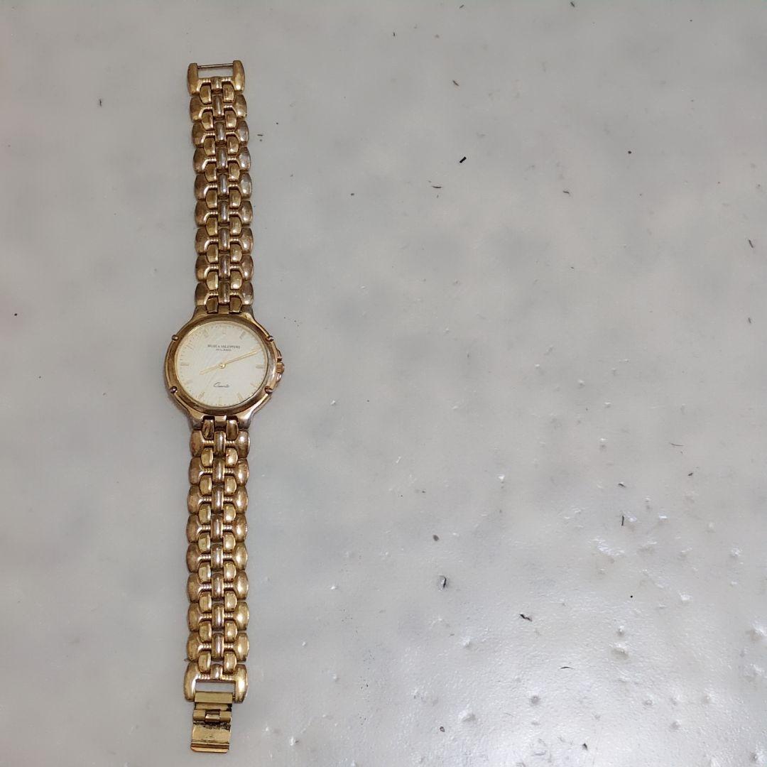 NICOLA VALENTINO MILANO Gold-Tone Stainless Steel Quartz Watch