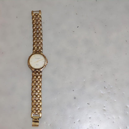 NICOLA VALENTINO MILANO Gold-Tone Stainless Steel Quartz Watch