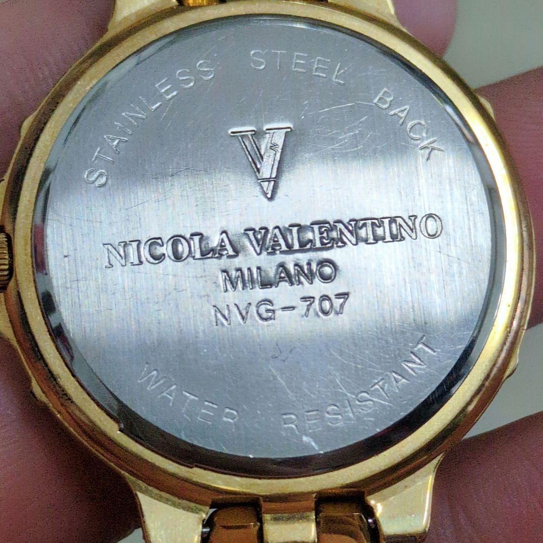 NICOLA VALENTINO MILANO Gold-Tone Stainless Steel Quartz Watch