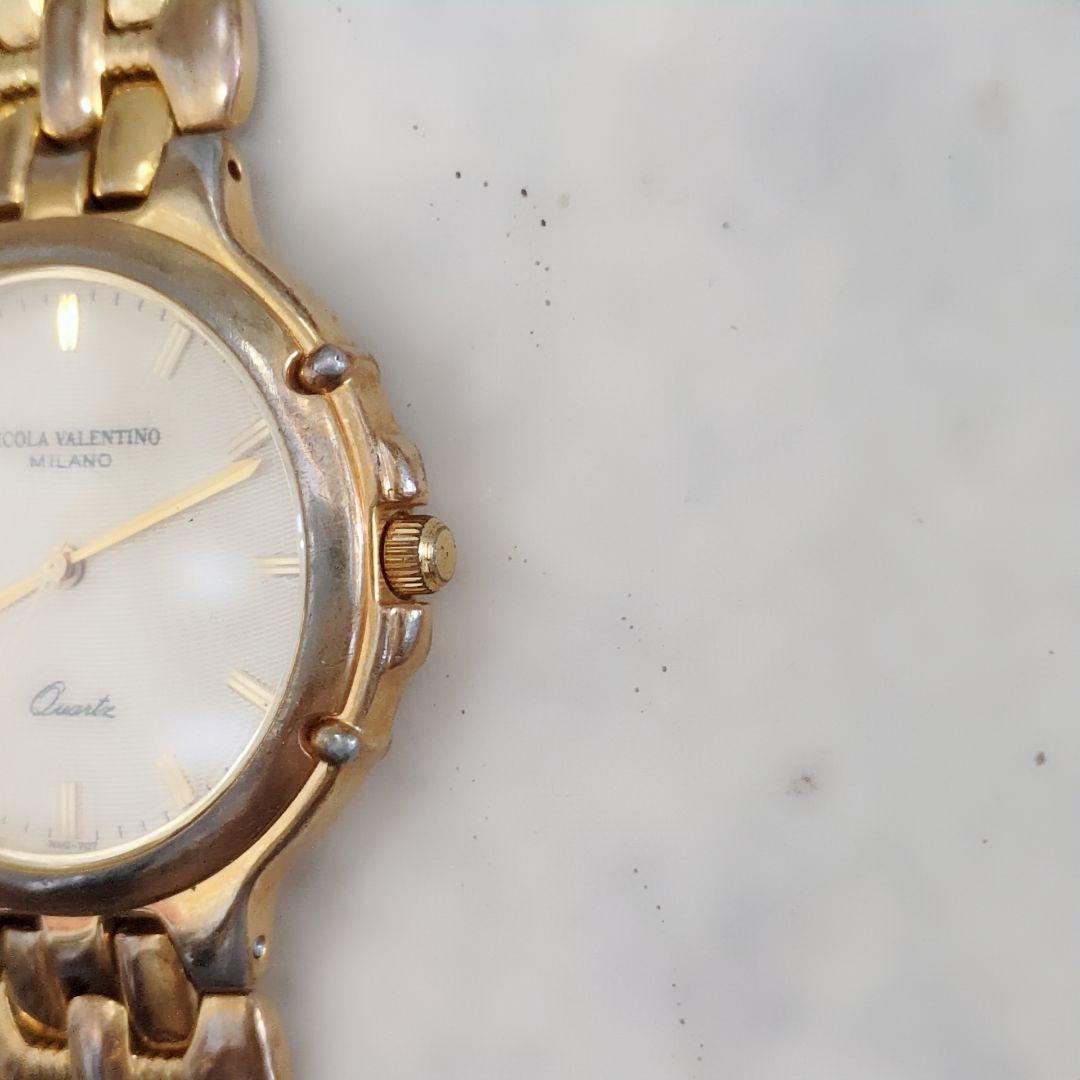 NICOLA VALENTINO MILANO Gold-Tone Stainless Steel Quartz Watch