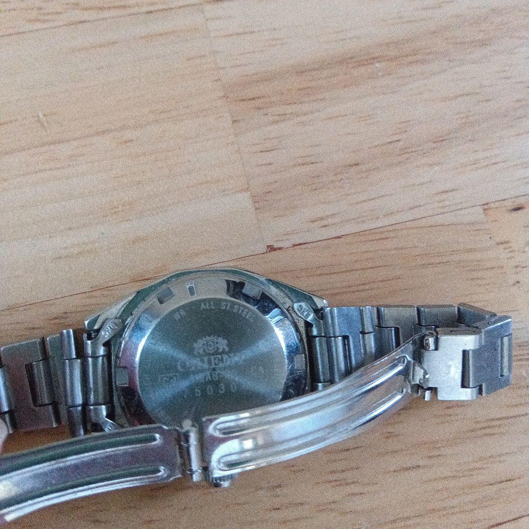 Orient Analog Quartz Watch Silver