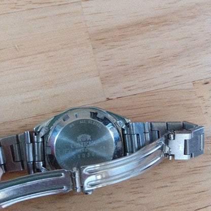 Orient Analog Quartz Watch Silver