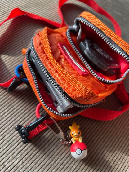 Rarity Game Boy Advance SP Case with Achaemon Pouch and Strap