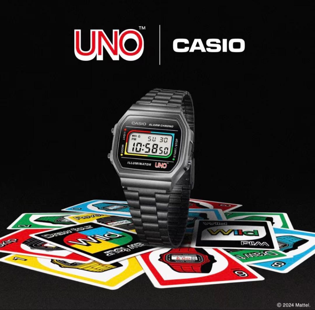 New! Casio Uno Collaboration A168WEUC-1AJR