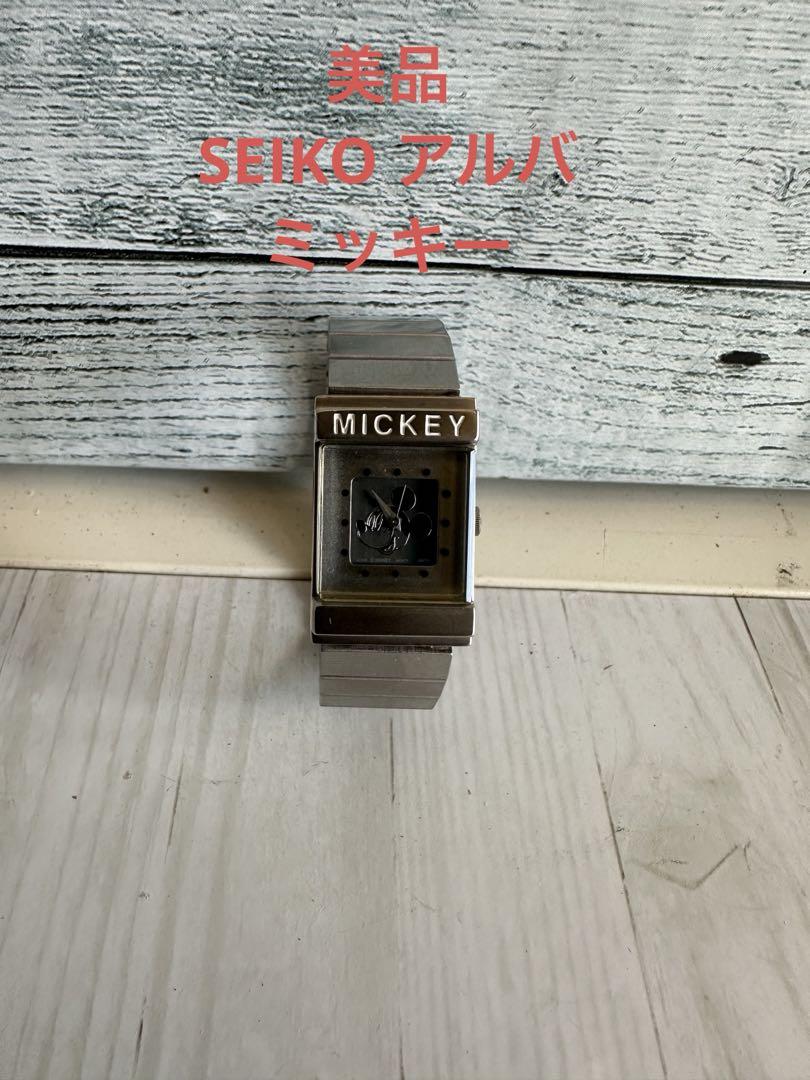 Beautiful Condition Seiko SEIKO Disney Mickey Antique Watch