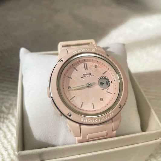 Pink Baby-G Watch with Shock Resistant