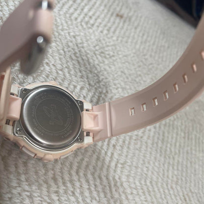 Pink Baby-G Watch with Shock Resistant