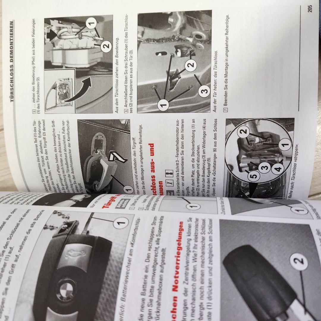 BMW E87 1 Series Service Manual Folded and Marked