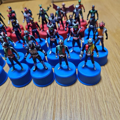 Masked Rider Bottle Cap Set of 39