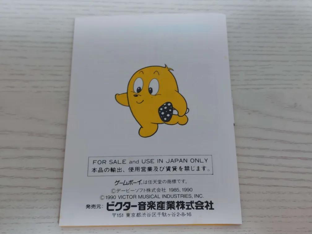 Box Nintendo Game Boy Flipper Special with Manual