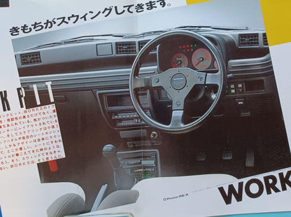 Beautiful Condition 1988 "WORKS" 3rd Generation Suzuki Alto Catalog