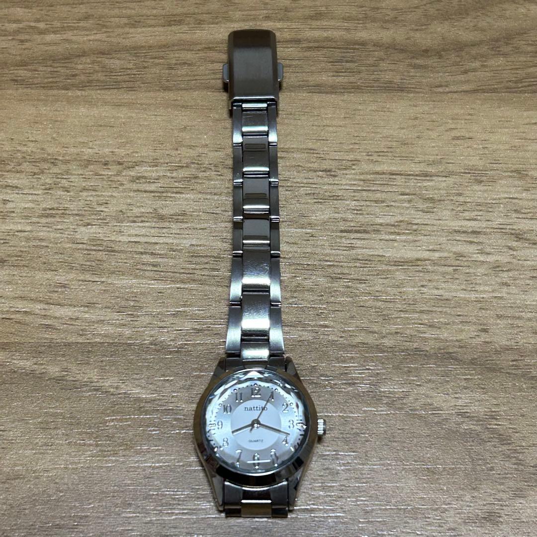 nattito Analog Watch Stainless Steel