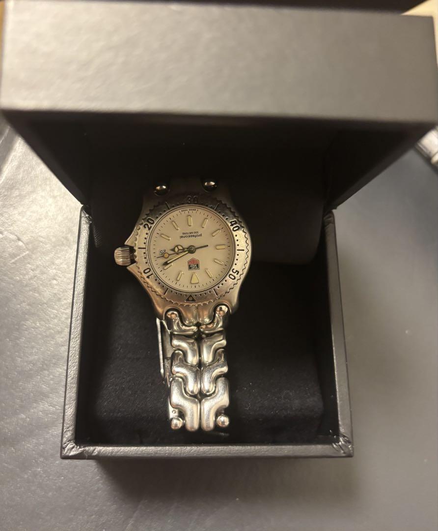 Silver Wound Watch Chain Bangle