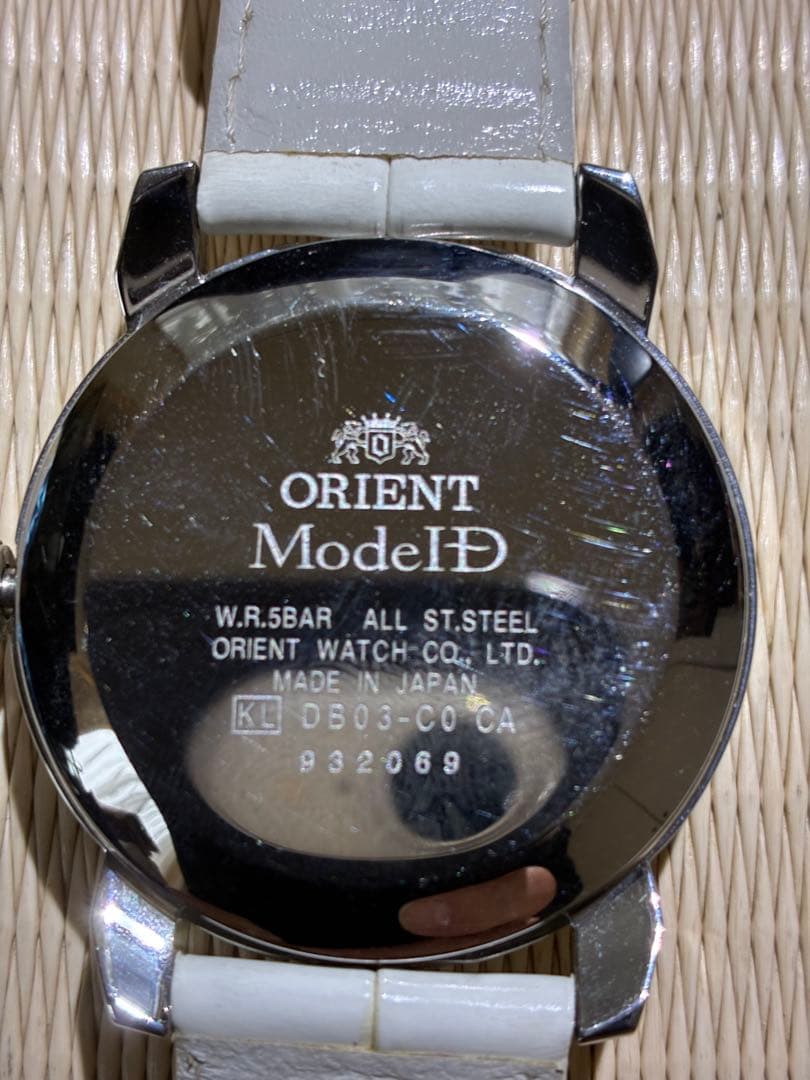 ORIENT Automatic Winding Watch Model ID White