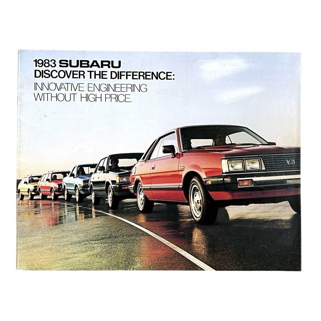1983 US SUBARU Brochure