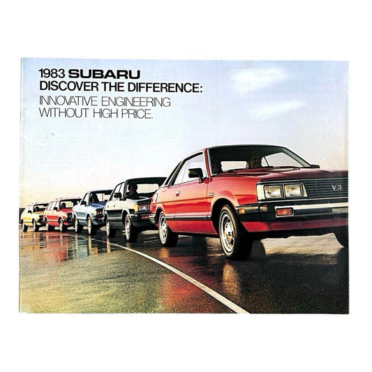 1983 US SUBARU Brochure