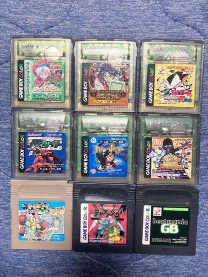 Nintendo Game Boy & Game Boy Color Software 9 Set