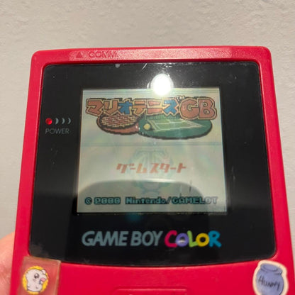【Action Confirmed】Mario Tennis GB GBC Sports Retro Game Nintendo Mario
