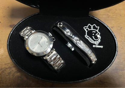 Unused Disney Mickey Mouse Watch and Bracelet Set