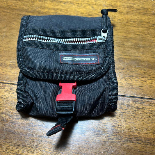 Game Boy Advance SP Case Black Pouch