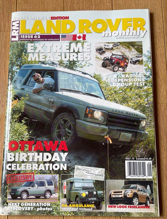 LAND ROVER Monthly LRM Land Rover Magazine English Book